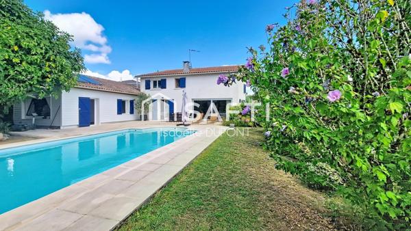 LE HAILLAN : MAISON AU CALME, 4 CHAMBRES, PISCINE, GARAGE