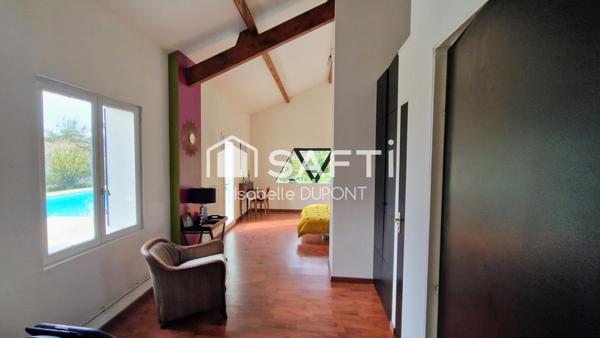 LE HAILLAN : MAISON AU CALME, 4 CHAMBRES, PISCINE, GARAGE