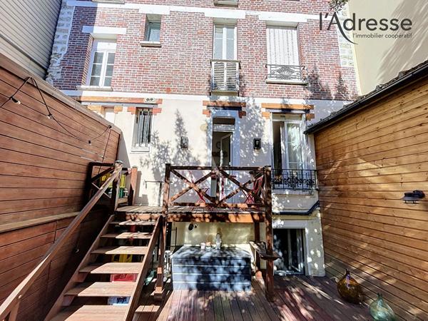 Appartement duplex terrasse Suresnes 3 pièce(s) de 65,46m2 ( 70m2 avec placards et bibliothèque)