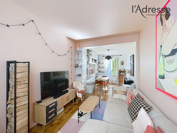 Appartement duplex terrasse Suresnes 3 pièce(s) de 65,46m2 ( 70m2 avec placards et bibliothèque)