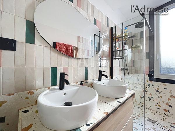 Appartement duplex terrasse Suresnes 3 pièce(s) de 65,46m2 ( 70m2 avec placards et bibliothèque)