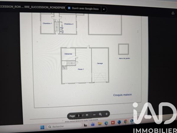 Maison à vendre 4 pièces 70 m² Bourbon-Lancy