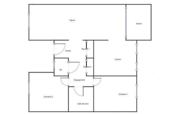 Appartement F4 à vendre  4 pièces - 79,50 m2 BOUSSY ST ANTOINE - 91