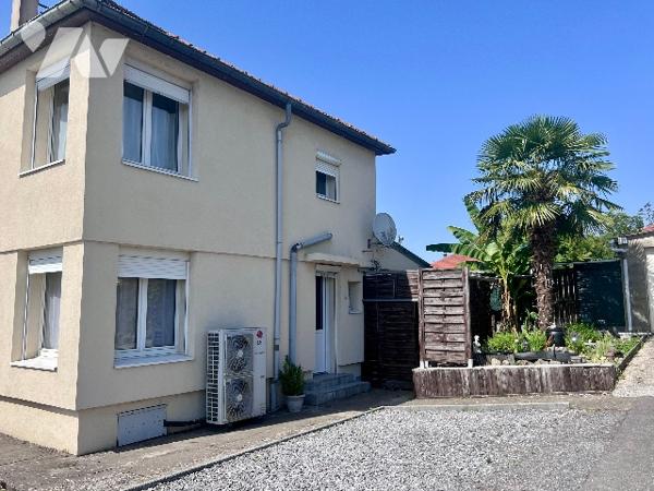 ORIGNY SAINTE BENOITE, MAISON AVEC 3 CHAMBRES, GARAGE ET JARDIN