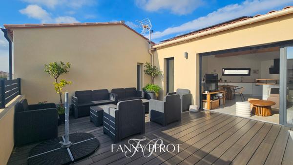 Saleilles - Maison T4 avec grande terrase, jardin et garage