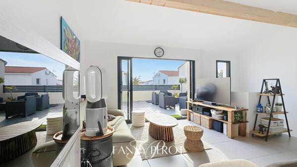 Saleilles - Maison T4 avec grande terrase, jardin et garage