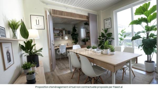 Appartement à vendre F3 dans maison à SAINT CYPRIEN PLAGE (66) avec grand jardin pouvant accueillir camping car et jacuzzi ou piscine