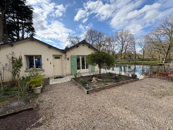 Maison de plain-pied dans un écrin de nature à Cesson-Sévigné