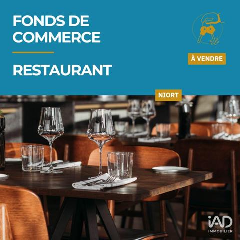 Restaurant à vendre 50 m² Niort