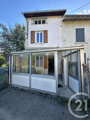Maison à vendre  3 pièces - 52,20 m2 CHAZEY SUR AIN - 01
