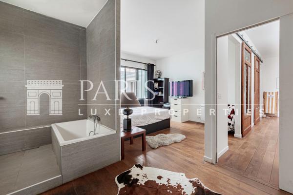 93300 Aubervilliers - Loft 131.3 m² - 3 chambres - Terrasse 55 m²