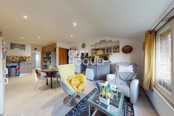 Ensemble immobilier avec appartement T2 + garage, local commercial et jardin à SAMADET