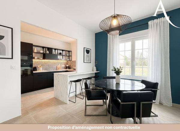 Charmante maison des années 30 avec son jardin, son garage et ses caves sèches