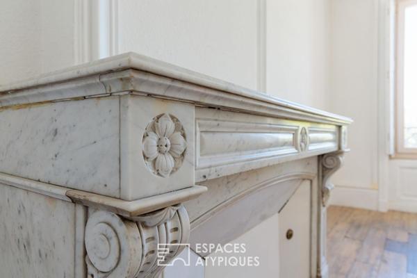 Appartement à réinventer en loft d’exception avec terrasse tropezienne