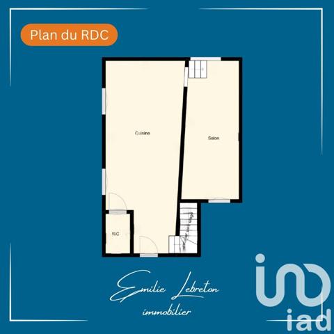 Maison de ville 6 pièces de 114 m² à Caudebec-lès-Elbeuf (76320)