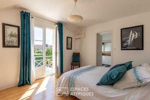 Maison familiale avec jardin et piscine