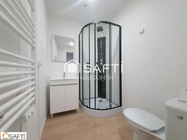 Immeuble 4 appartements + local commercial