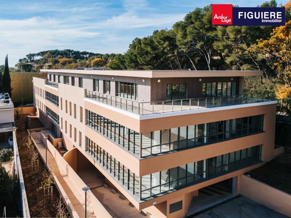 2.762m² de bureaux neufs aux portes du centre-ville d'Aix en Provence avec un ERP 5 type W.