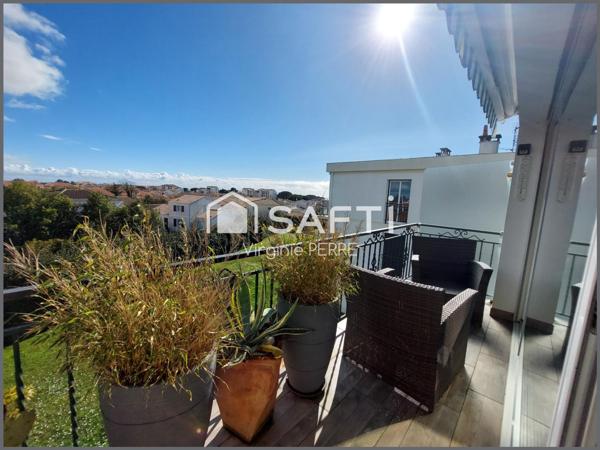 APPARTEMENT 3 PIECES - 70M2 - BALCON APERCU MER - GARAGE - VAUX -SUR-MER (17640)