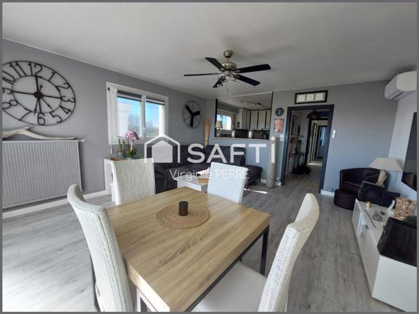 APPARTEMENT 3 PIECES - 70M2 - BALCON APERCU MER - GARAGE - VAUX -SUR-MER (17640)