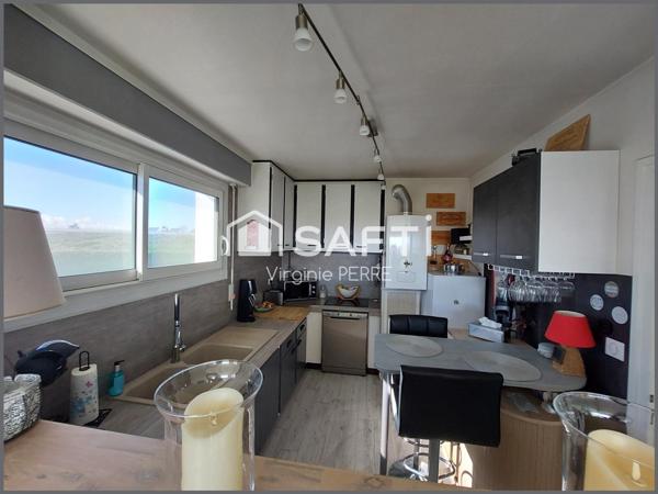 APPARTEMENT 3 PIECES - 70M2 - BALCON APERCU MER - GARAGE - VAUX -SUR-MER (17640)