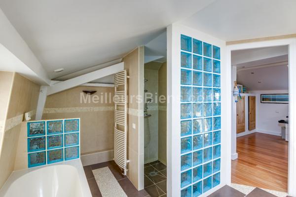 Elégante maison entièrement rénovée avec beau jardin plat plein sud