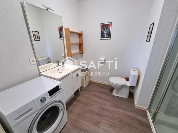 Appartement T2 balcon + place parking sécurisée