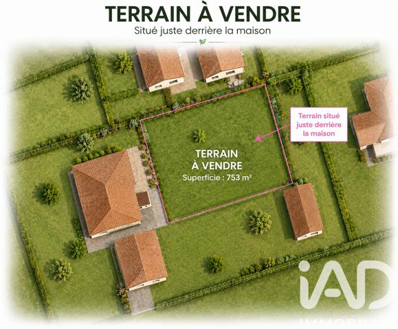 Terrain à vendre 737 m² Cadaujac
