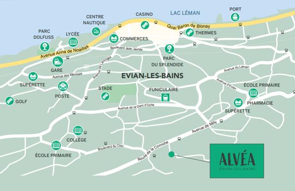 Programme neuf Evian-Les-Bains du T2 au T4