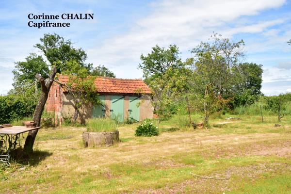Longère à vendre 4 pièces 75m2 sur 1500m2 de terrain LIERNOLLES (03)
