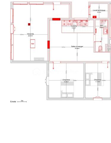 Anna Morra vous propose à la vente, sur la commune de Mondonville, idéalement située entre Pibrac, Mondonville et Cornebarrieu, dans un secteur calme, cette maison pleine de charme en cours de rénovation totale, exposée Nord-Ouest.

Issue de la division d’une ancienne bâtisse, cette maison T3 mitoyenne d’un côté, de plain-pied, d’une surface d’environ 82 m², allie le cachet de l’ancien et le confort du neuf.

Elle se compose d’une entrée, d’un salon lumineux sous forme de véranda d’environ 20 m², avec un mur en pierre, d’une salle à manger d’environ 20 m² avec espace cuisine à aménager, de deux chambres de 11 m² et 15 m², ainsi que d’une salle d’eau avec WC.

La maison est entièrement rénovée  :
micro-station neuve, isolation neuve, électricité neuve, parquet au sol.
Les fenêtres sont en double vitrage PVC gris anthracite.
Le chauffage sera assuré par une pompe à chaleur et la production d’eau chaude par cumulus.
La façade en pierre et bois apporte un charme authentique à l’ensemble.

Les travaux bénéficieront d’une garantie décennale ainsi que d’une assurance dommage ouvrage.

Le bien est implanté sur un terrain de 226 m², idéal pour profiter d’un extérieur agréable.

Il reste toutefois quelques finitions à prévoir :
installation de la cuisine aménagée, création des placards, murs prêts à peindre selon vos envies, clôture du jardin ainsi que le remplacement des planches de rive.

Me contc ater pour plus de renseignements