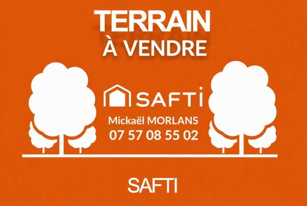 Terrain à bâtir de 8593m2 ou divisible en lots