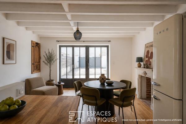 Charmante maison du XIX ème siècle entre terre et mer