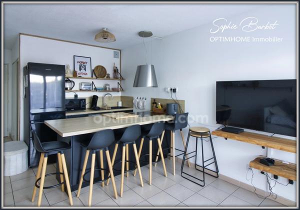 EXCLUSIVITE - Biganos Lac Vert - Appartement studio avec jardinet et parking à vendre avec locataire en place