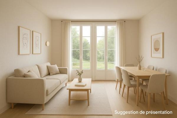 Appartement à vendre |  Saint-Florent-sur-Cher |  4 pièces | 59 m²