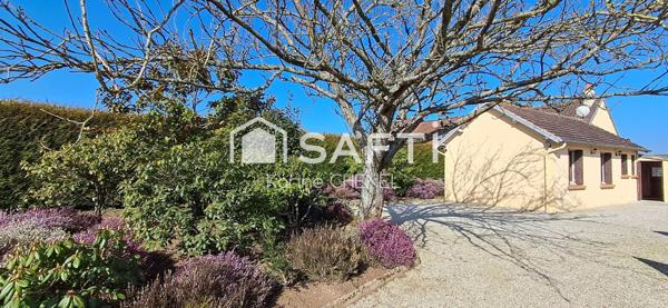 Maison à rénover de 98m² au sol garage et terrain