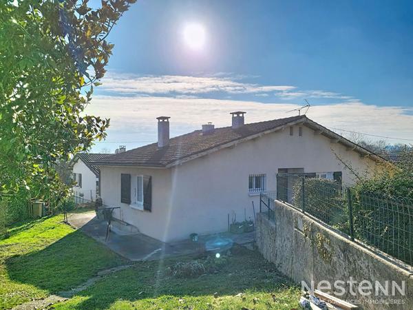 A Vendre Maison rénovée de plain-pied de 88 m² avec garage et jardin dans quartier résidentiel de Condom