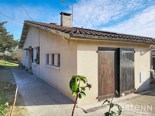 A Vendre Maison rénovée de plain-pied de 88 m² avec garage et jardin dans quartier résidentiel de Condom
