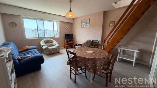 QUIBERON - Appartement de 48 m² avec deux chambres et stationnement à vendre au coeur du centre-ville !