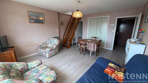 QUIBERON - Appartement de 48 m² avec deux chambres et stationnement à vendre au coeur du centre-ville !