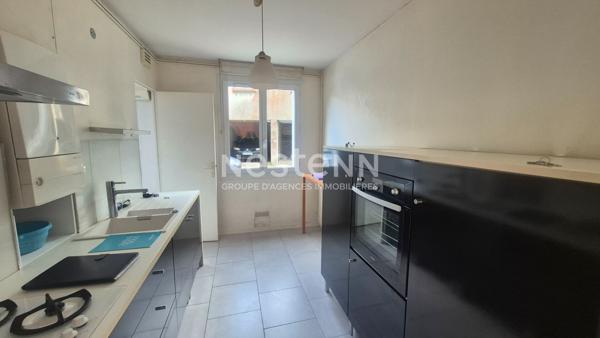 Landerneau centre  - Appartement T3 lumineux en RDC - 67 m² avec cave, proche gare et commerces