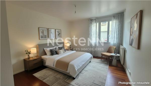 Landerneau centre  - Appartement T3 lumineux en RDC - 67 m² avec cave, proche gare et commerces