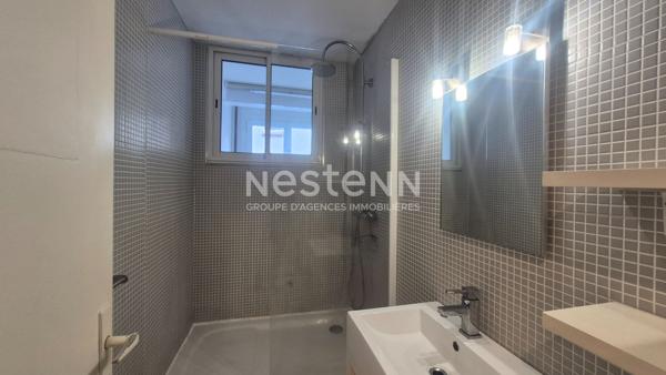 Landerneau centre  - Appartement T3 lumineux en RDC - 67 m² avec cave, proche gare et commerces