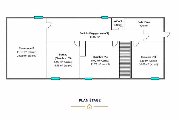 Maison à vendre 7 pièces 173 m² Mazé-Milon