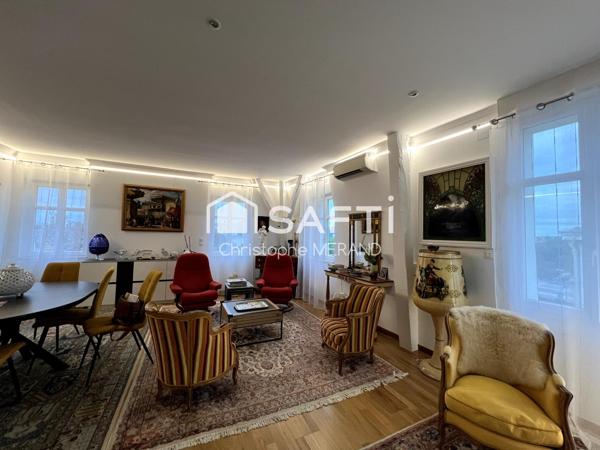 APPARTEMENT  DE PRESTIGE CENTRE VILLE DE CHÂTELLERAULT – BD BLOSSAC