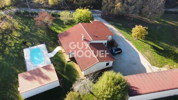 Maison familiale de plain-pied avec piscine ? Gabarret (40310)