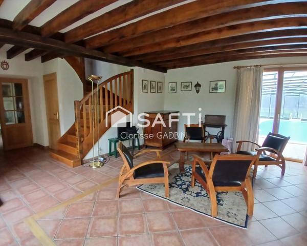 Bien exceptionnel : Manoir et longère avec piscine. Plus d'un hectare de terrain