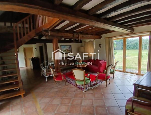 Bien exceptionnel : Manoir et longère avec piscine. Plus d'un hectare de terrain