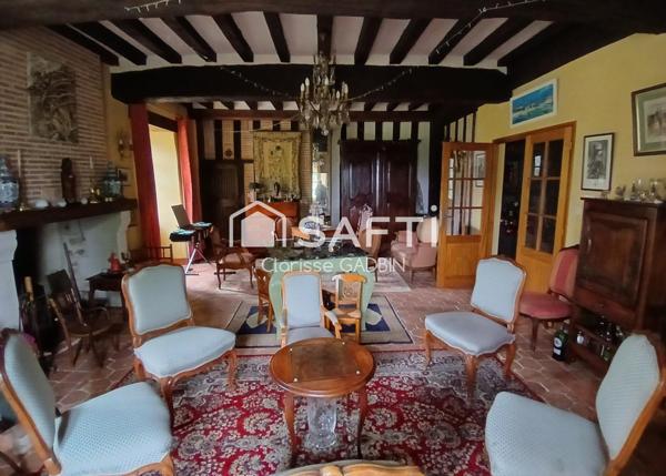 Bien exceptionnel : Manoir et longère avec piscine. Plus d'un hectare de terrain