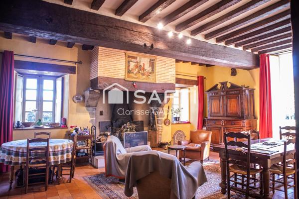 Bien exceptionnel : Manoir et longère avec piscine. Plus d'un hectare de terrain